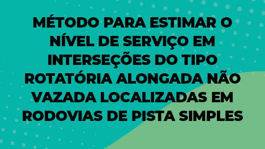 Metodo Para Estimar O Nivel de Servico em Intersecoes do Tipo