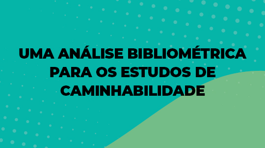  Uma Analise Bibliometrica para os Estudos de Caminhabilidade 